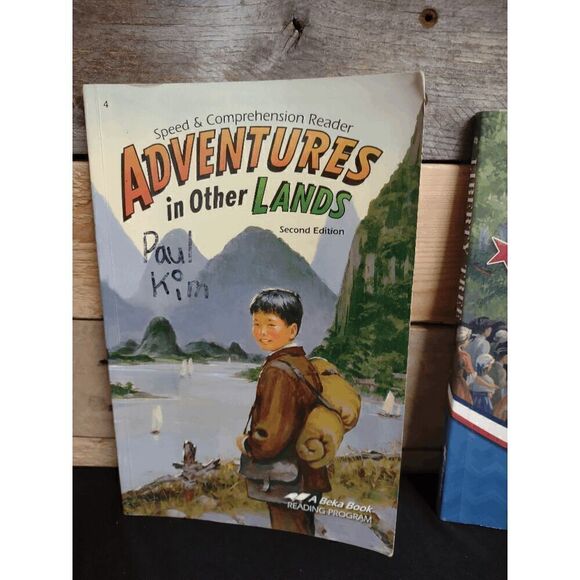 Abeka Grade 4 Readers - Liberty Tree, Flags Unfurled, Saved at Sea, Adventures.. - Picture 5 of 5